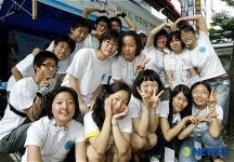 에너지절약 거리캠페인 나선 푸른소리