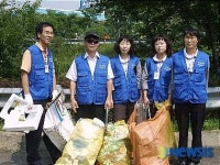 도로공사 서진주영소, 공영환승주차장 생활쓰레기 수거