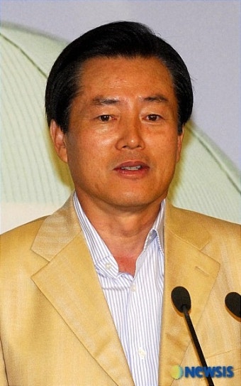 대통합민주신당 김효석 원내대표 기자회견