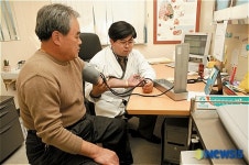 어디 아픈데 없으세요?