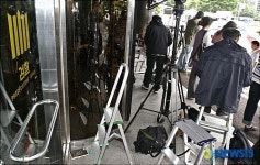 취재열기 뜨거운 서부지검