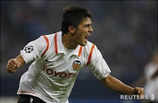 다비드 비야, 내가 넣었다!