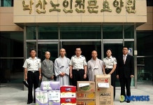 속초경찰서장, 낙산노인요양원 위문