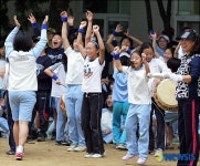 운현초등학교 가을운동회, 청군이 이겼어요