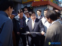 역삼동 민원현장 돌보는 맹정주 강남구청장