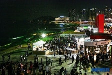 영화 축제 펼쳐지는 해운대의 밤