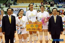 2007 KOVO컵 마산 프로배구대회 GS칼텍스 우승