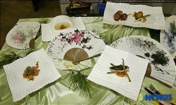 부채와 함께하는 한식 5코스