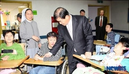 서정석 용인시장 아동보호시설 방문