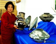 <뉴욕스케치>분청자기와 김두선도예가