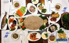 자연산 노랑 참가자미 세꼬시의 맛을 찾아