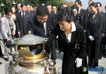 박정희 전 대통령 서거 38주기 추도식