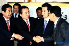 대통합민주신당, 민주당 당대당 통합 합의