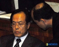 국회 예결위원회의 참석한 이종백 국가청렴위원장