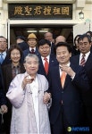 정동영 후보,단군성전 왔습니다