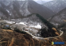 충북 보은군 은운리의 겨울