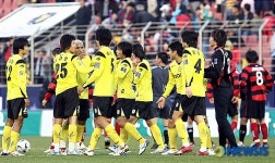 2007 하나은행 FA컵  결승 1차전 승리한 전남드래곤즈