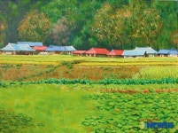 숨은그림 찾기 -김종식 作 감나무골