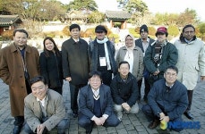 강릉 오죽헌 방문한 AJA 회원들