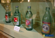 추억의 소주병들