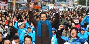 이명박 남양주에 왔습니다