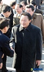 김포공항 도착한 북측 대표단