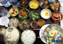 진주성찬의 북측 밥상