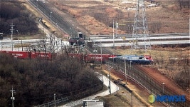 북으로 가는 남북화물열차