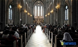 성탄미사 열린 명동성당