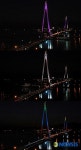 엑스포 유치 확정된 여수 돌산대교 야경