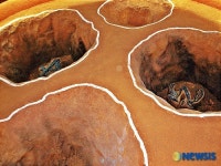 군산 내흥동 유적전시관의 원형수혈유구