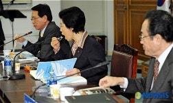 조찬회의 중인 인수위 간사단회의