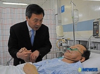 이수호 이천화재 소방관 위문