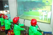 용산소방서, 신태양어린이집 소방안전교육 실시