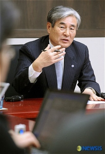 김한중 연세대 신임총장 기자회견