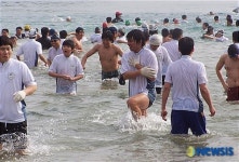 짜릿하구만...역시 겨울바다가 최고야
