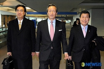 정몽준 대미 특사 귀국