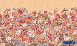 이정옥의 민화, 벨벳위에 춤추다展-궁중모란