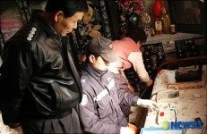 강동소방서, 외로운 독거노인 위로방문