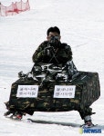 수동으로 가는 행사차량