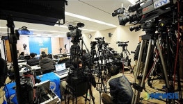 로스쿨 발표 기다리는 취재진