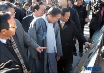 이명박 당선인 일대기 사진전 관람