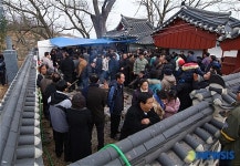 황도 붕어풍어제 열리는 제당