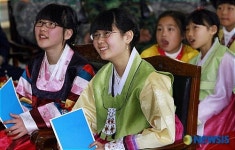 대성동초등학교 졸업식