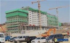 괴산 중원대 건립공사 순조