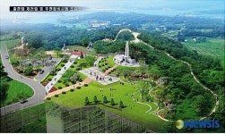 옥천 충혼탑 주변 조감도