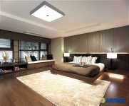 중후한 멋이 느껴지는 용현엑슬루타워 안방