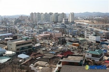 증평읍 시가지 전경