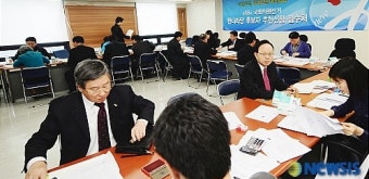 한나라당 비례대표 공천후보자 접수 마지막날