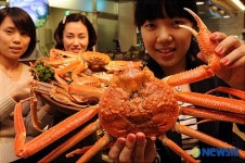 살이 통통, 대게 맛보세요